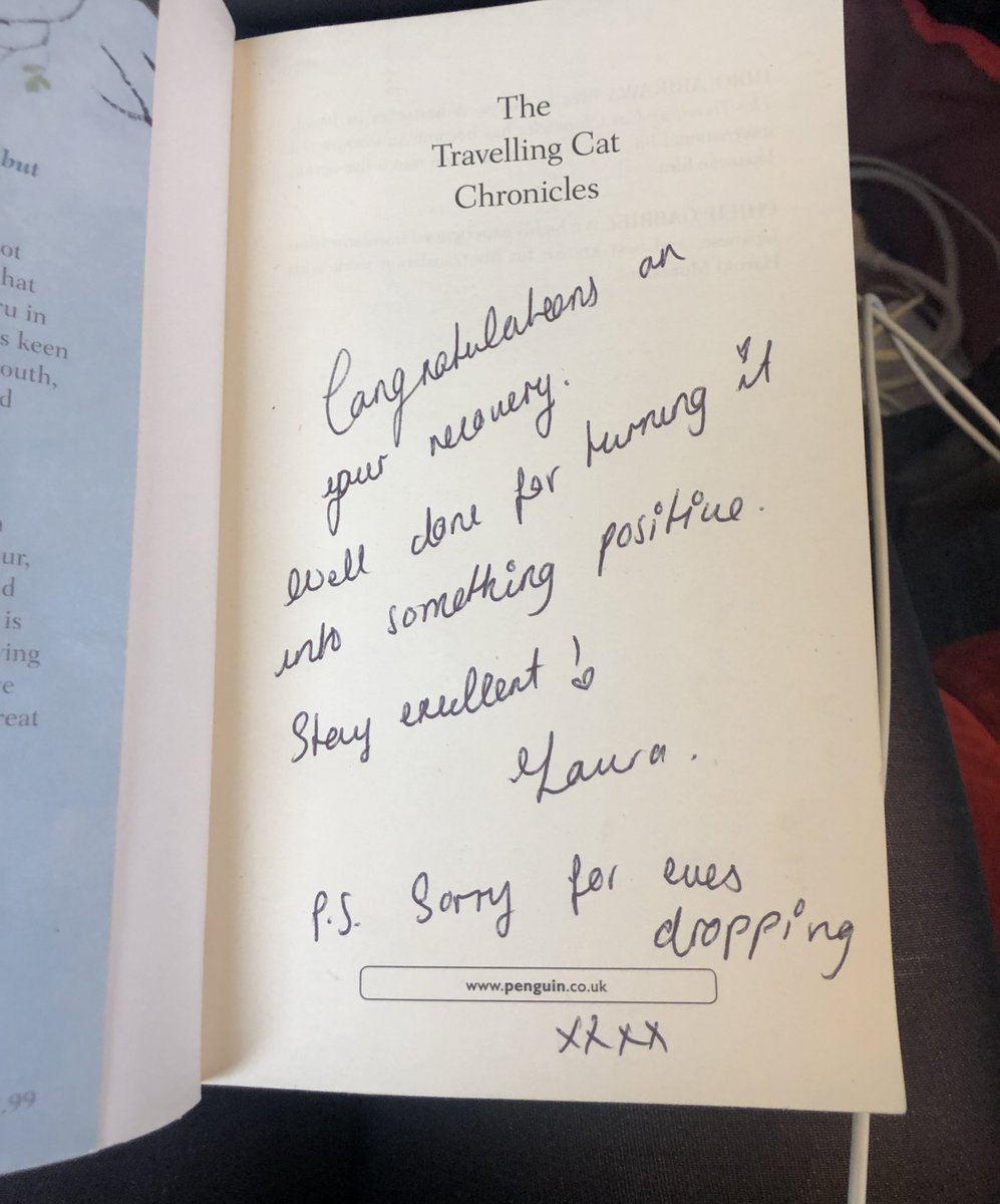 HopeVirgo's tweet photo. 🚨🚨🚨🚨

To Laura, the girl who got off the London North Eastern Railway (@LNER) at York at 15.37 today (the 3 October) thank you for such a lovely message and for the book!

Your message was just what I needed today!

🌟🌟Please RT so I can find this girl to say thank you! 🌟🌟 https://t.co/atItfs5iF8