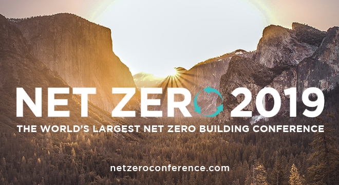 Excited to be a Partner-level sponsor for the #NetZeroConference, the world's largest net zero building conference! #NZ19 #greenleaders