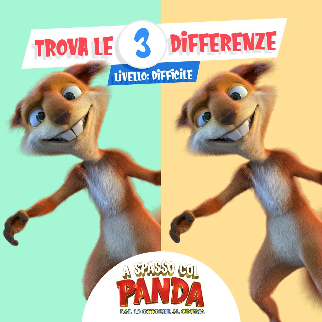 Gemelli diversi... ♊
Notate le differenze? Scrivetecelo nei commenti
e diteci cosa pensate di #ASpassoColPanda.
Al cinema!