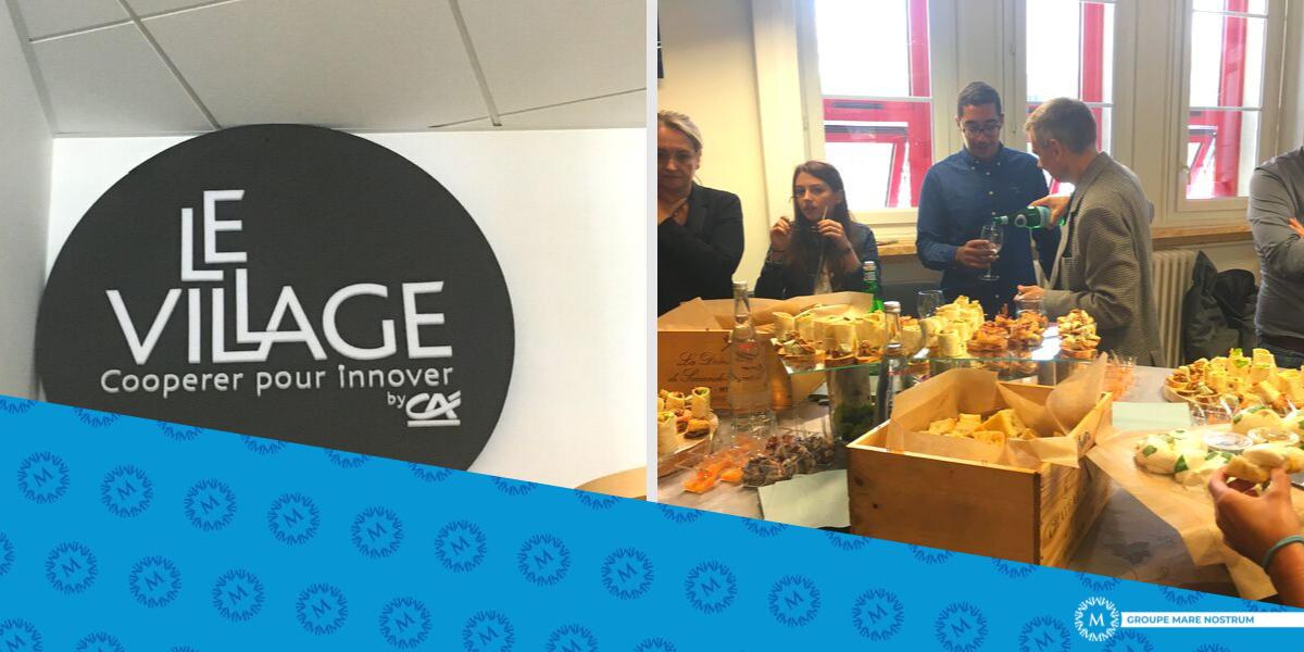 | <a href="/VillageCASRA/">Le Village by CA Grenoble</a> |

Rencontre avec les Startupers grenoblois &amp; visite des locaux. Au delà d'un buffet bien garni  😃, nous retenons surtout les riches échanges entre partenaires et jeunes entrepreneurs plein d’énergie.

  #partenariat #innovation #groupemarenostrum #startup