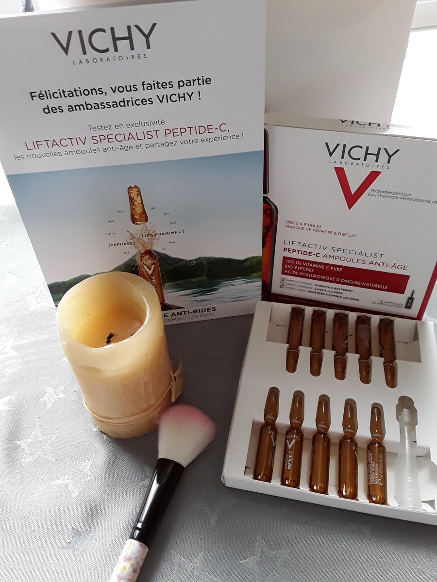 CecileCarette's tweet photo. Prête à tester ces ampoules  Vichy Liftactiv  specialist  peptide-c 
#AmpoulesLiftactiv
#FanVichy
#Testproduit
#JeCraque https://t.co/M4vxY6Ft70