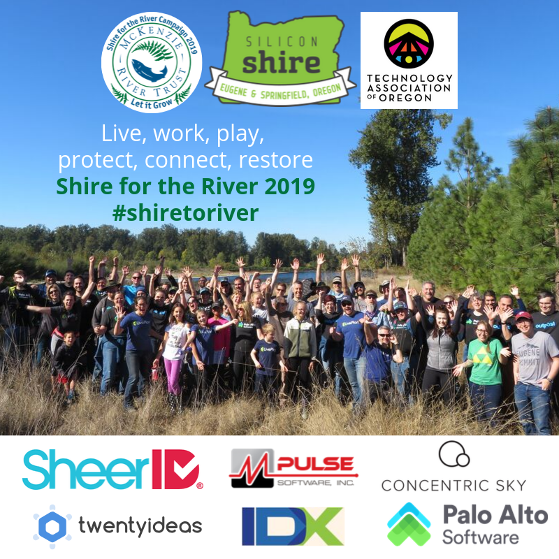 paloaltosoft's tweet photo. We believe in improving our #community so that it continues to be a great place to work, live, and play.
Join us along with other @siliconshire members in support of @McKenzRivrTrust for the 2019 #shirefortheriver campaign (10/3-10/11) to help protect our lands.💧#PASlife https://t.co/UDu8djnJXQ