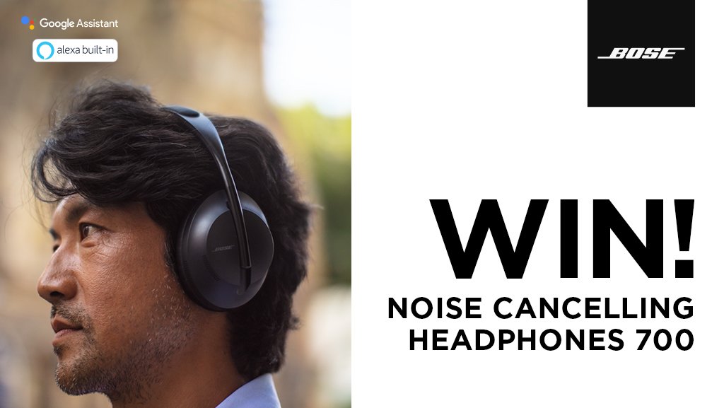 Enter our latest competition to #WIN a pair of @BoseUK Noise Cancelling Headphones! Simply follow us @HughesDirect & RT 🍀🎁 Ends 09/10/19, Ts&Cs apply - hughes.co.uk/competition-te…