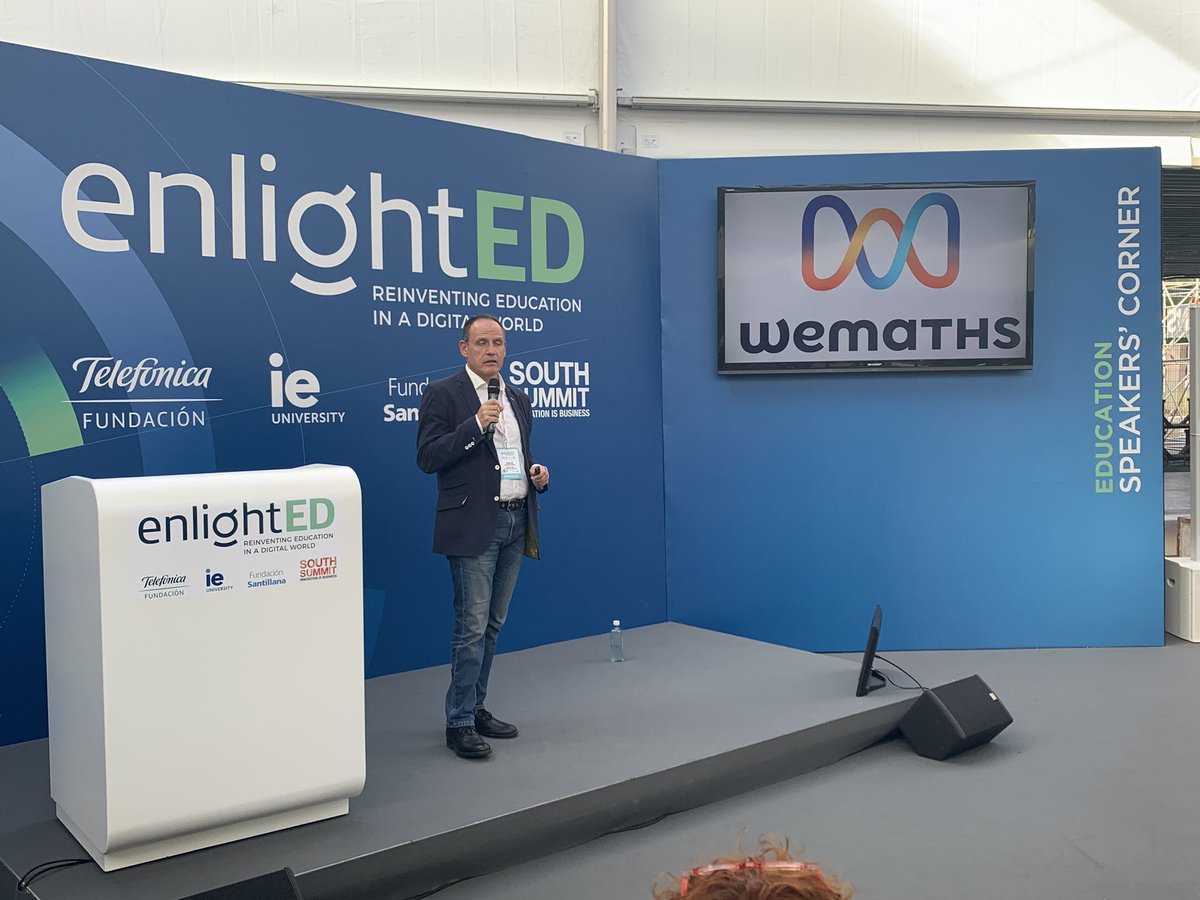 SantillanaLAB's tweet photo. #WeMaths una experiencia de matemáticas que nace de la emoción @enlight_ED @santillanagrupo https://t.co/XrQbfT3YnV