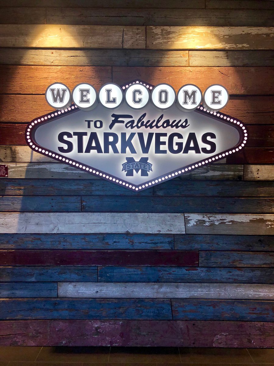 bobcarskadon's tweet photo. Finally getting to see the finished New Dude. Shoutout to Starkville’s best tour guide, @RhettHobart. 

Incredibly cool, and wildly humbling, to see words I wrote displayed on the walls of the stadium. https://t.co/kaMaKmjuEp