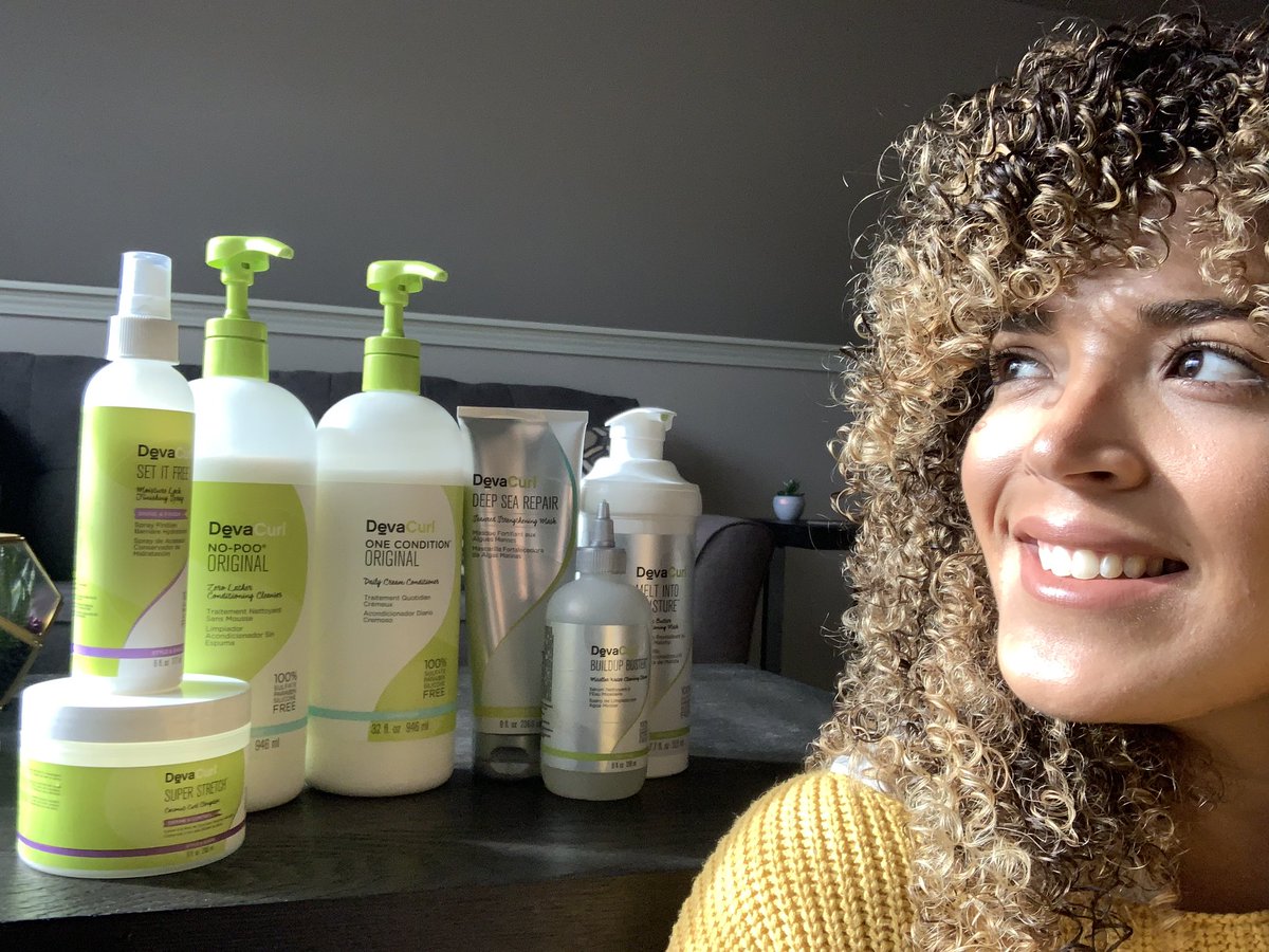 caribbeancurlyn's tweet image. What do I use for my curls? #DevaCurl @DevaCurl
