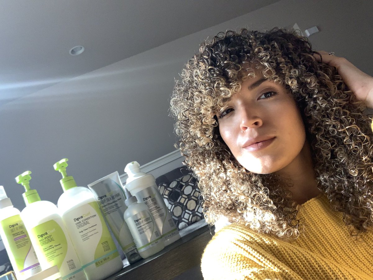 caribbeancurlyn's tweet image. What do I use for my curls? #DevaCurl @DevaCurl