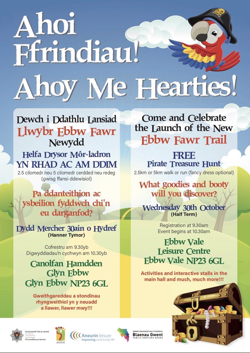 markkift's tweet image. Please come along and support Blaenau Gwent on the move launching the Ebbw Fawr Trail #Wellbeing @SWFireandRescue #ImGoing