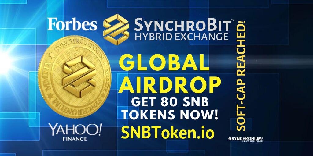 Join New Airdrop and Get 80 SNB Token Now!

Join Our Airdrop Now: bit.ly/2Ik6Kpj

Telegram Bot: bit.ly/2VeHczs
Bounty: bit.ly/2Ohmk8Z

#airdrop #snb #synchrobitcoin #synchrobit #synchronium #btc #bitcoin #bounty #freecoin #freetoken #giveaway #snbtoken