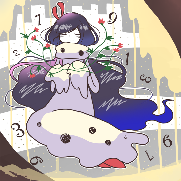 サドウ در توییتر ポップンからオフィーリアさんらくがき もう何も感じられない世界で