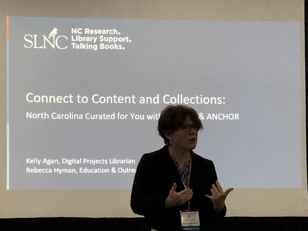 Now, 7.2 million annual page views for ncpedia.org - learning more about how to best leverage ANCHOR ncpedia.org/anchor for our Ss &amp; Ts #NCSLMA19 #LCSstrong2theCore #LincolnSchoolLibraries #LincolnK12 #LincolnDigital