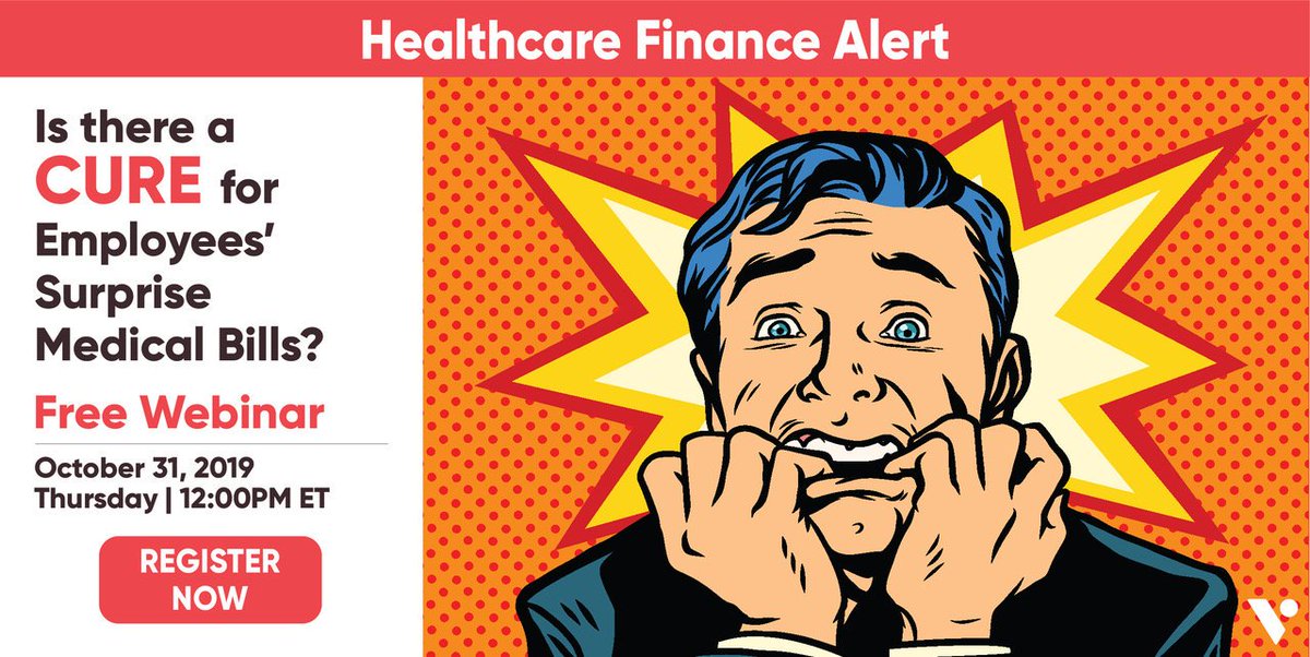 Surprise medical billing is major stressor on employees and can increase costs for employers. Register for our 10/31 #webinar with panelists <a href="/whynobodybeliev/">Al Lewis</a> <a href="/MartyMakary/">Marty Makary MD, MPH</a> <a href="/dcontorno/">David Contorno</a> &amp; Marilyn Bartlett to learn how to combat it. bit.ly/2Og56sF