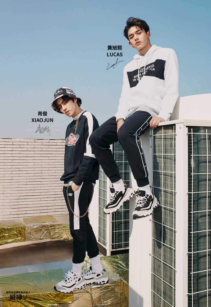 wayv x skechers
