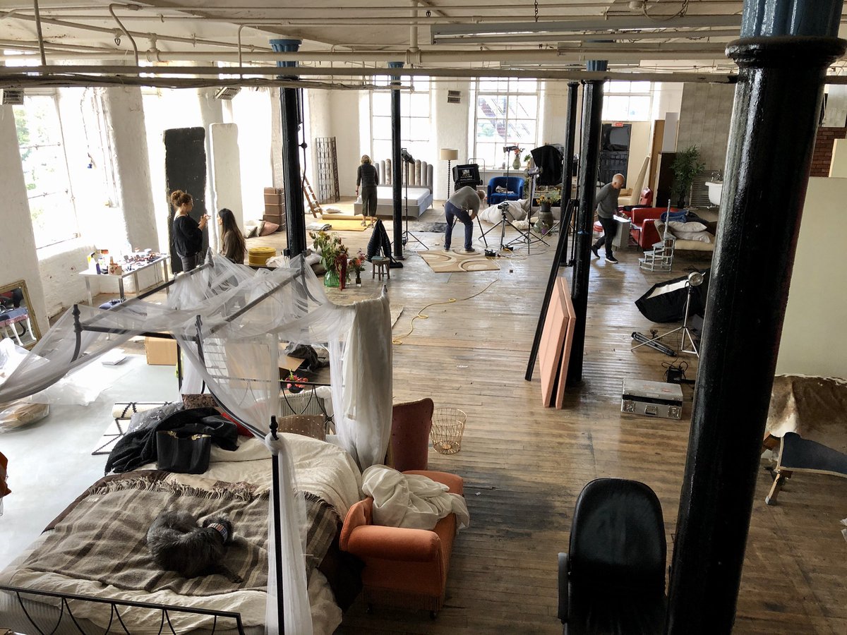 Still busy at the studio shooting my new range of Yorkshire made custom beds. Sales info &amp; full set of finished images coming soon. Meanwhile, nobody takes the job of testing any spare mattress more seriously than Stanley. See bottom left... <a href="/malivinguk/">Malivinguk</a>