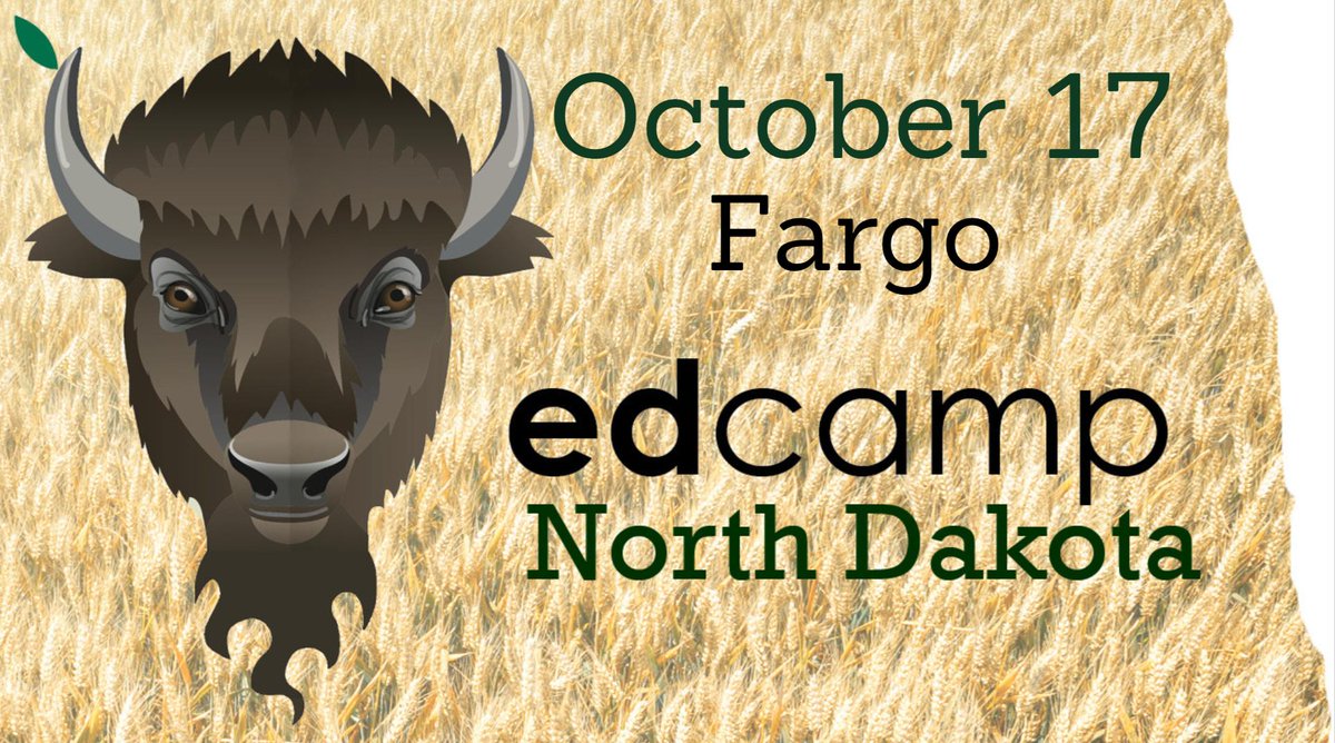 DBakkegard's tweet photo. #edcampND- Free PD for all you #innovativeND teachers. It's just the best. Sign-up ASAP: https://t.co/vmOi1W6Cn4
@crea_nd @EduTechND @NDSEEC @FargoNDSchools @NoDakSOS #ndchat https://t.co/hWDTJY8HaB