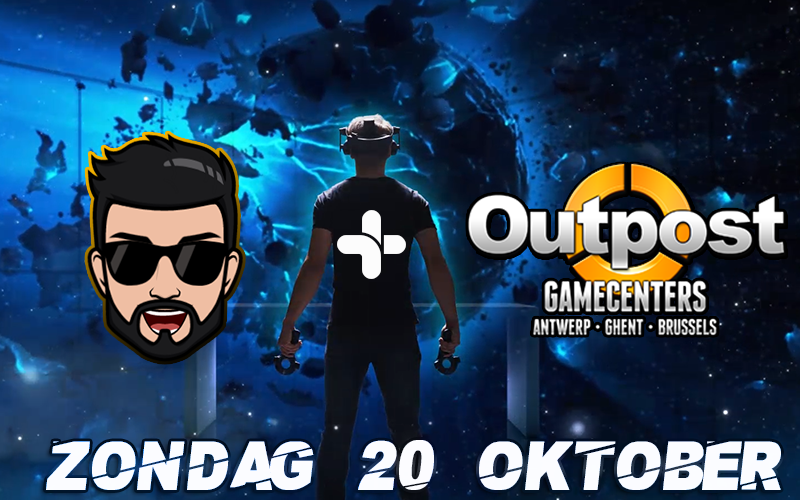StylohBe's tweet photo. ⭐️BIG NEWS ⭐️
Op zondag 20 Oktober ben ik te gast bij @OutpostAntwerp.
Waar ik een hele dag zal rondhangen & streamen !
#OutpostVR #Gaming #VR #Adshot #Gamecenter https://t.co/CPm9q3aBFi