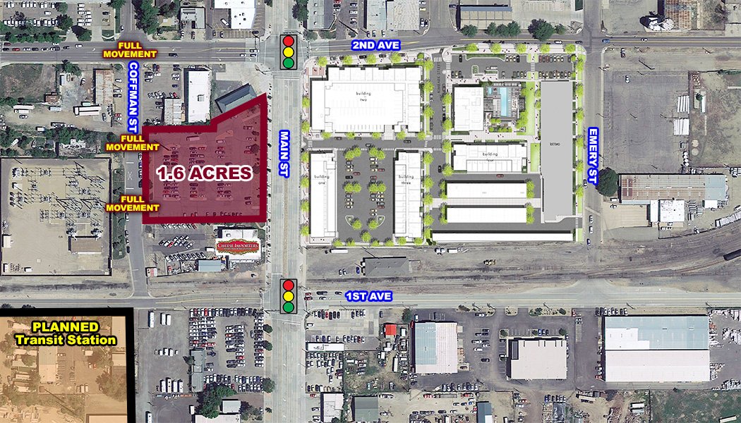 121 S. Main St: Opportunity zone redevelopment site for sale in downtown Longmont with excellent visibility & high traffic! Contact Mike DePalma 720.382.7597 or David Dobek 720.382.7598 #RealEstate #commercialrealestate #Longmont #LongmontColorado #DowntownLongmont #Colorado