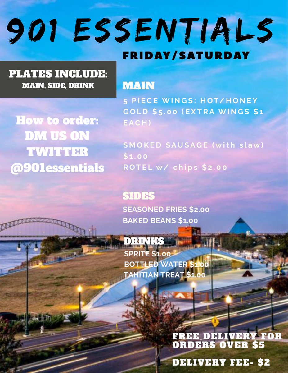 901essentials's tweet image. We are now taking orders for this weekend!!