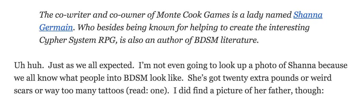 ShannaGermain's tweet photo. I'm so glad this gentleman knows that all people into #BDSM look the same. And I do have some awesome scars! (from riding a mountain bike, playing roller derby, and falling off my horse while jumping bareback as a teen). 

#ShowMeYourScars #KinkstersUnite https://t.co/JJXQL0NR8Q