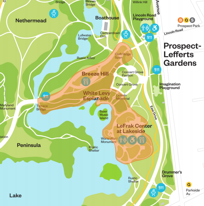 prospect park map pdf Prospect Park On Twitter Park Closures Due To An Event Areas prospect park map pdf