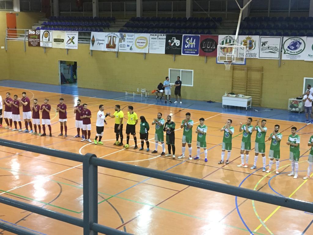 CDTRESCALLESFS's tweet photo. Final del partido.
@Triguerosfutsal 2
@CDTRESCALLESFS 3
Primer partido de liga y primero tres puntos, desde ya pensado en el próximo rival.
#CDTCFS 💪💪💪 https://t.co/n3iU31ZAqj