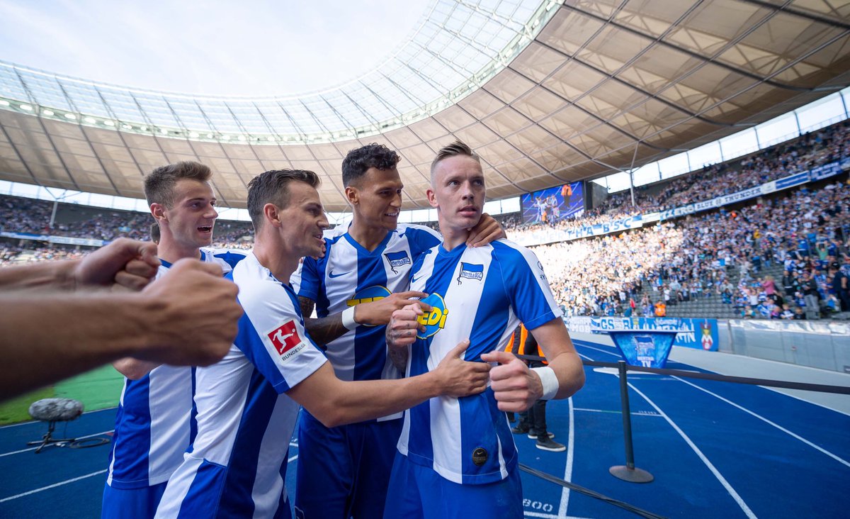 antecovic14's tweet photo. Danke an meine Jungs auf dem Platz und alle Herthaner, die uns unterstützt haben. Ich freue mich über meinen ersten Sieg als Bundesligatrainer. https://t.co/ZZLaWwENnr