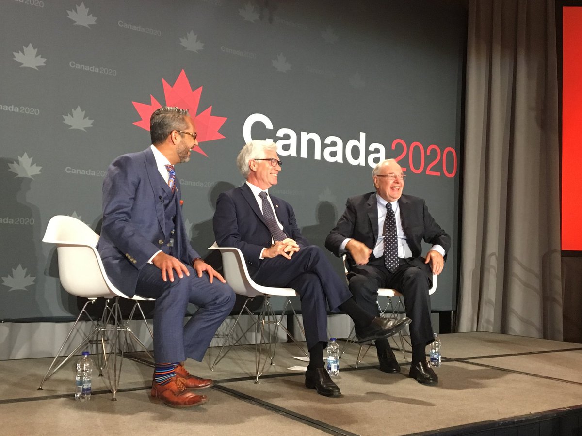 32) They all seem right at home at Canada 2020.