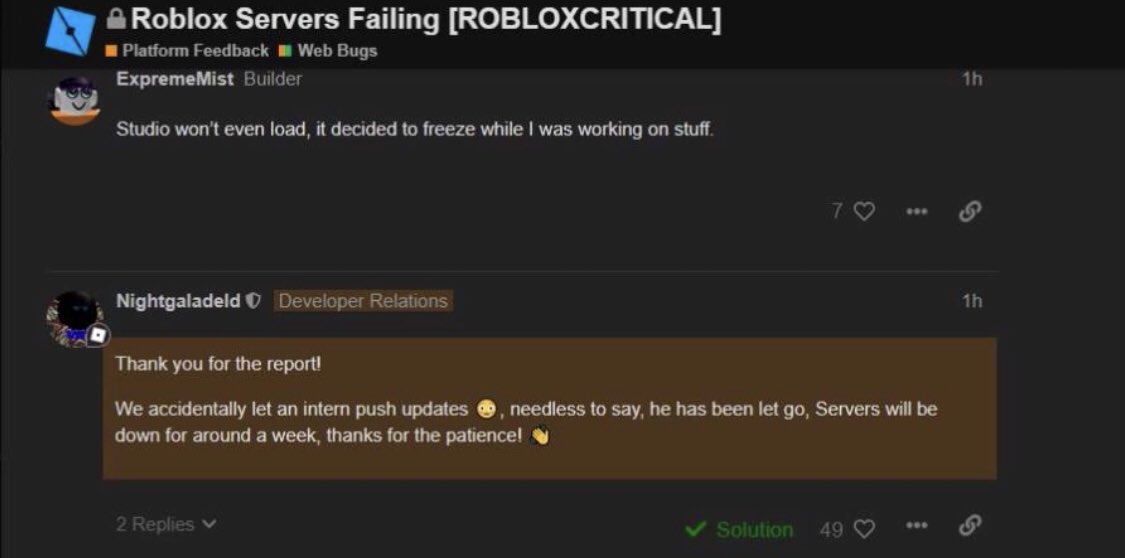 1 ROBLOX UPDATER on X: @ROBLOX IS SHUTTING DOWN!! RT TO SPREAD THE WORD -  #ROBLOXDOWN  / X