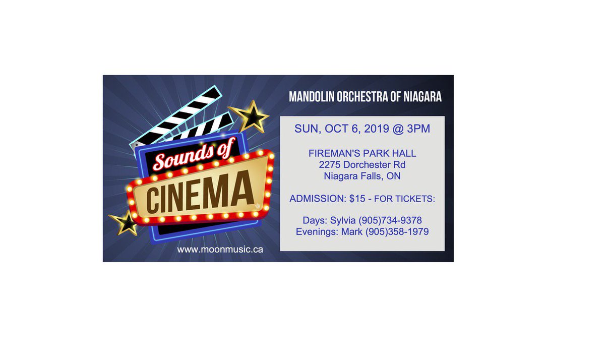 #Mandolin #orchestra #Niagara #concert <a href="/NiagaraFalls/">Niagara Falls Canada</a> @FallingforNiag <a href="/NiagaraTourismN/">Niagara Tourism Network</a> Oct 6, @ 3.00pm, $15 @myNiagaraOnline <a href="/Events_Niagara/">Events Niagara</a> <a href="/ThoroldMusic/">Thorold Music</a> <a href="/NiagaraLM/">Local Motive Niagara</a>