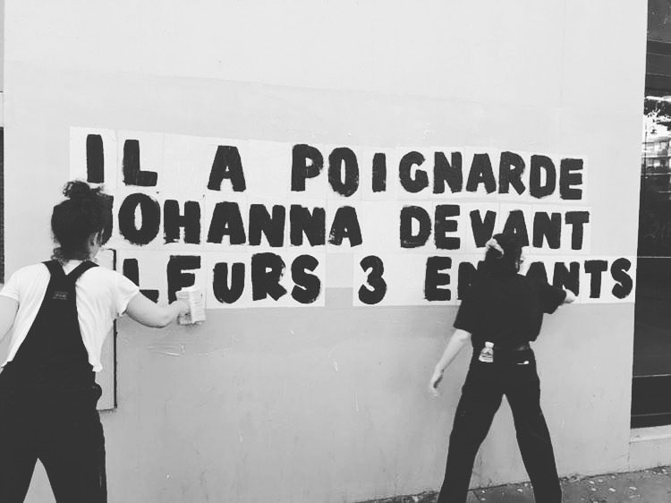Collages Féminicides tweet media
