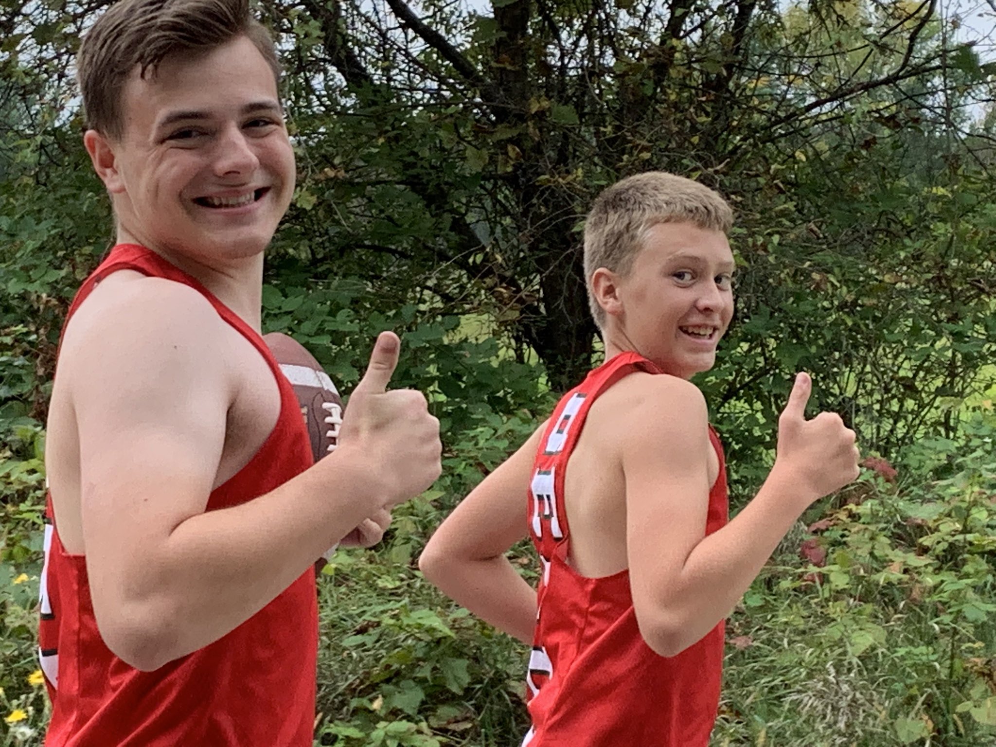 Berlin Area Schools on Twitter "The Berlin High School crosscountry team ran the game ball