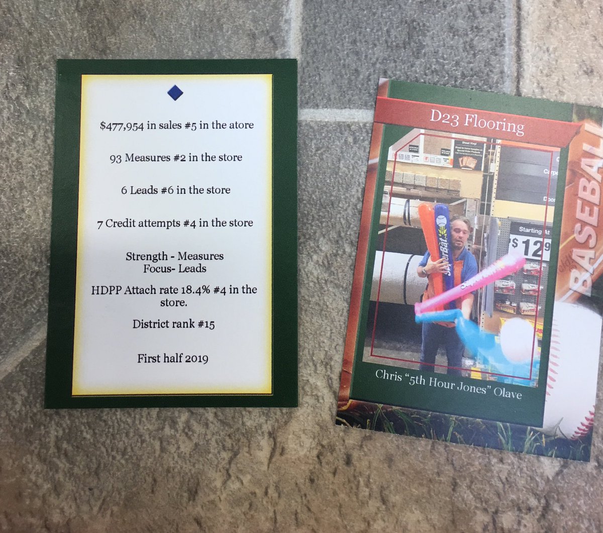 #HD8408grandslam Chris’s card