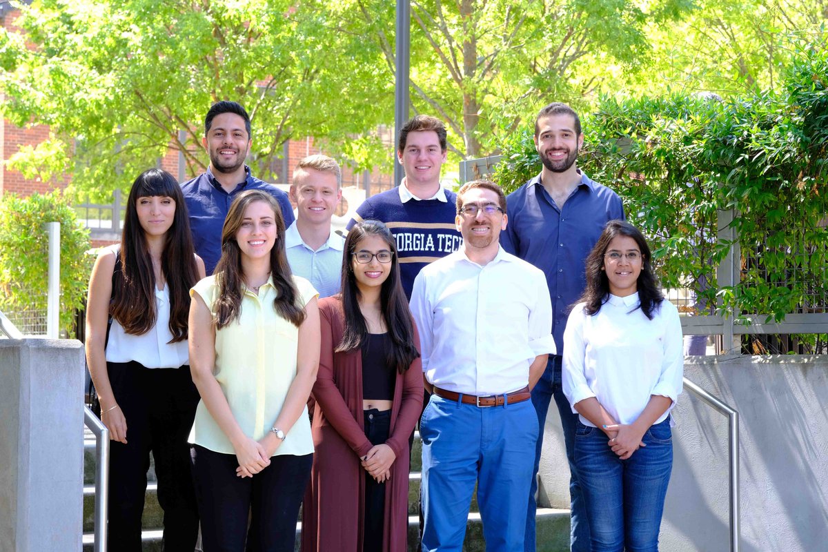 Meet the new members of the Georgia Tech High Performance Building Lab! Representing the US, Greece, Lebanon, Egypt and India, studying for PhD and Master degrees focusing on energy and performance in the built environment! #GeorgiaTech #GTArchitecture #GTHPBL