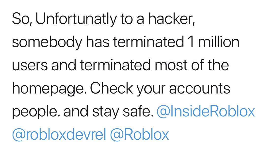 1 ROBLOX UPDATER on X: @ROBLOX IS SHUTTING DOWN!! RT TO SPREAD THE WORD -  #ROBLOXDOWN  / X
