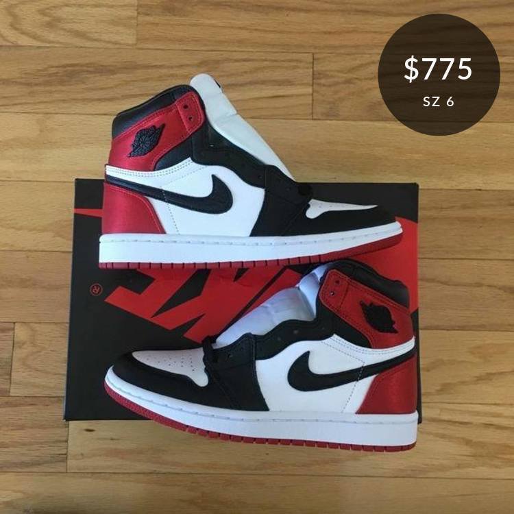 goat satin black toe