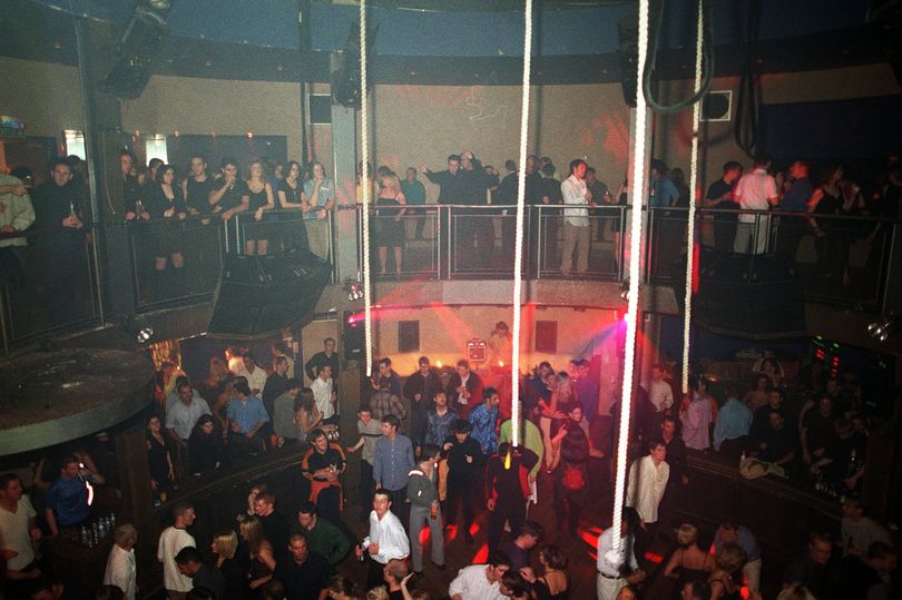 Nightclubs of Scotland: Archaos, Glasgow. (1999) Pic: Mark Nouillan.