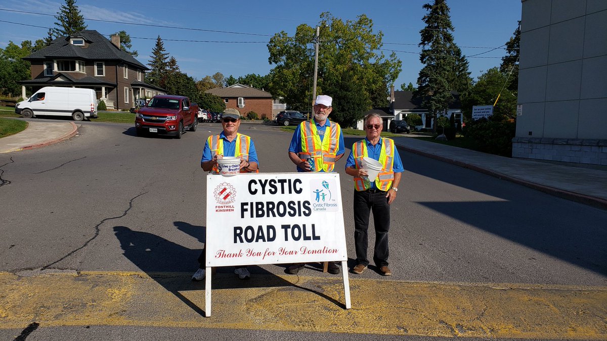 Beautiful day for the Fonthill &amp; District Kinsmen <a href="/KinCanada/">Kin Canada</a> Road Toll in support of <a href="/CFCanada/">Cystic Fibrosis Canada</a>. Come see us at the Shoppers Plaza in DT Fonthill.
