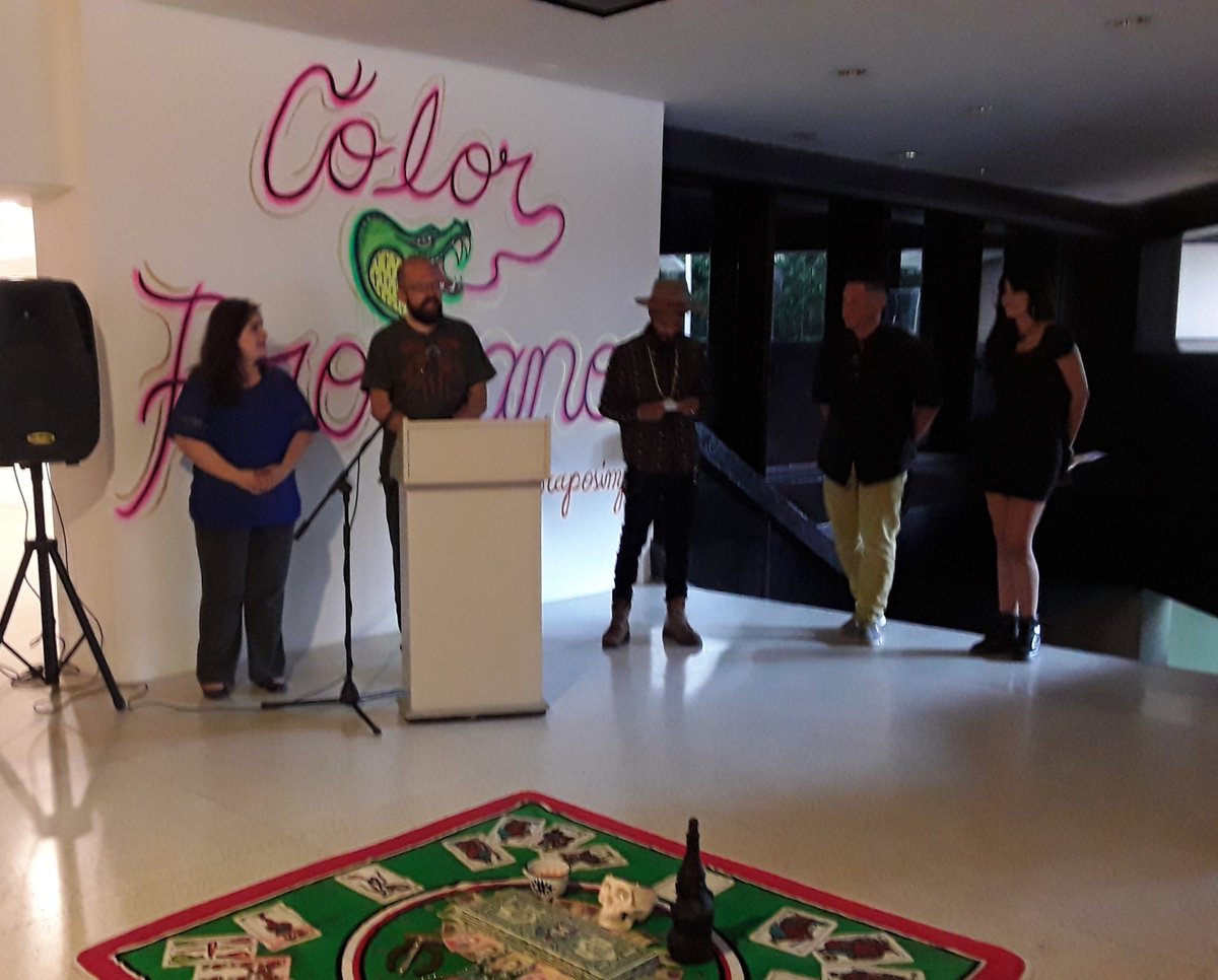 fundacionmuseos's tweet photo. #Ahora Comienza la inauguración de la exposición #ColorProfano en la #sala8 del @MAC_Reveron https://t.co/zXTG9aHDQs