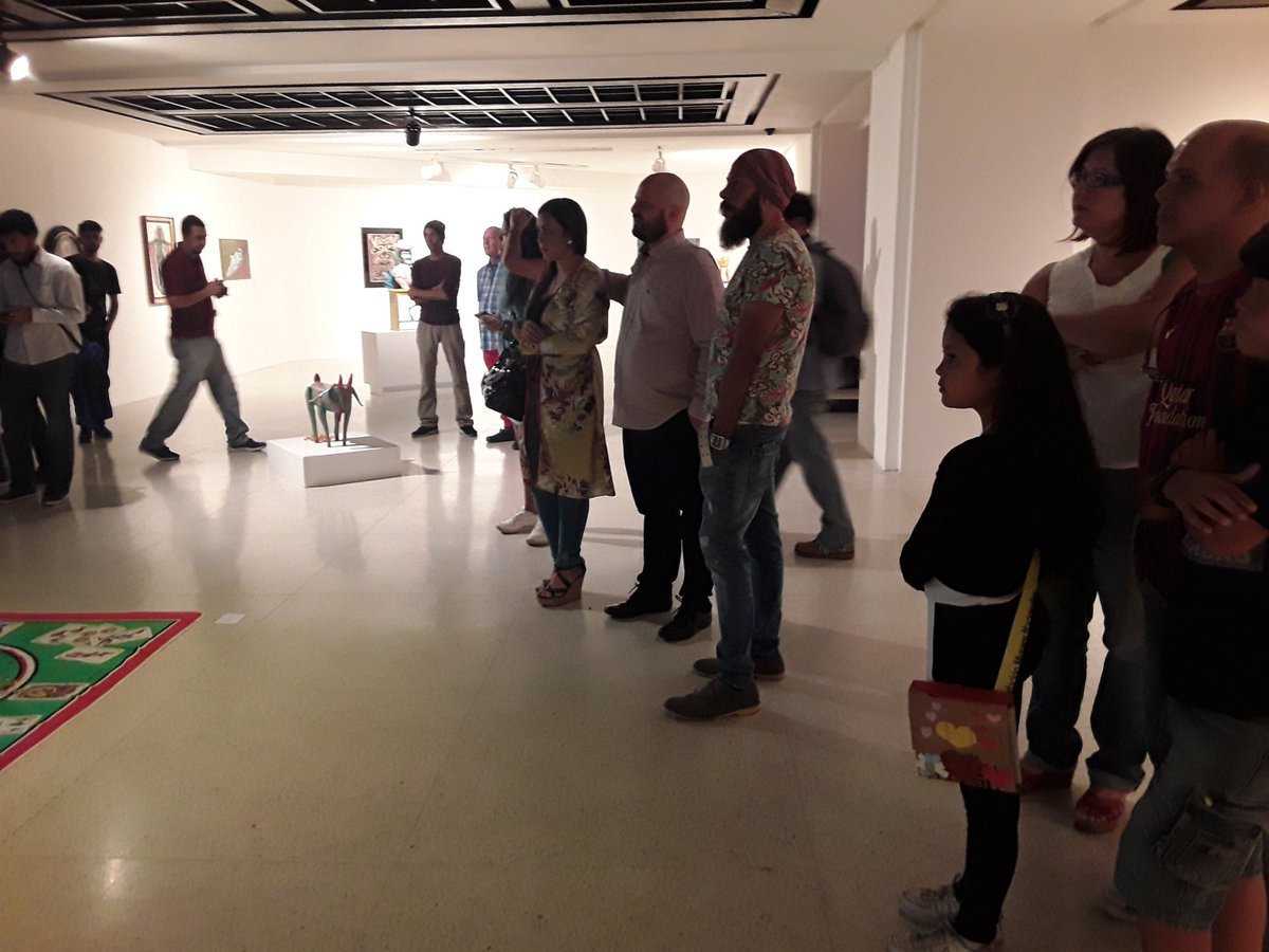 fundacionmuseos's tweet photo. #Ahora Comienza la inauguración de la exposición #ColorProfano en la #sala8 del @MAC_Reveron https://t.co/zXTG9aHDQs