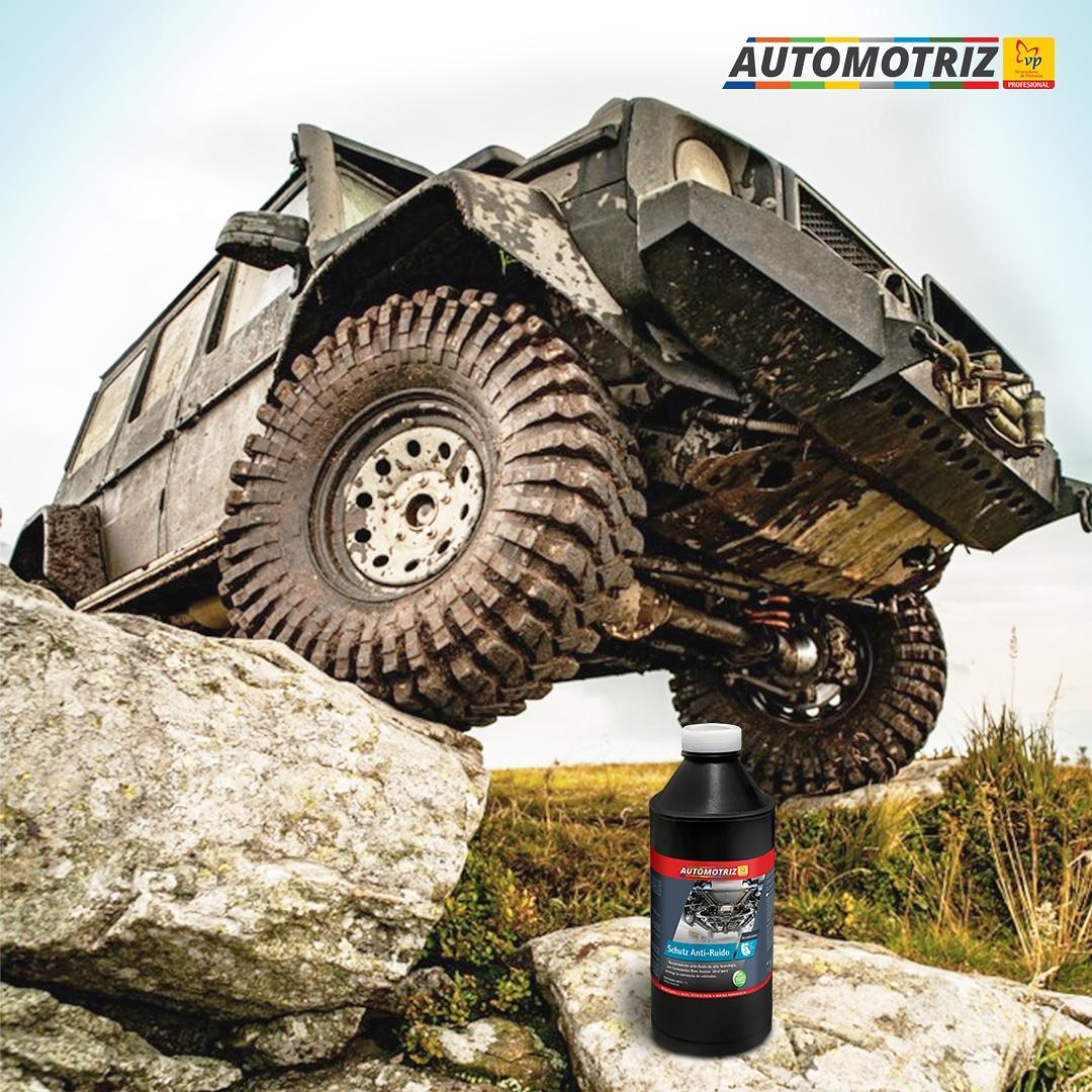 automotriz_vp's tweet photo. Schutz anti ruido, un producto de alta tecnología. Su formulación de base acuosa lo coloca a la vanguardia de los revestimientos de su tipo en el mercado venezolano.
Protegemos los bajos de su vehículo.
#AutomotrizVP #Rustico4x4 #Acondicionamiento #Preparacion #reacabado https://t.co/4YhAWrxI0r