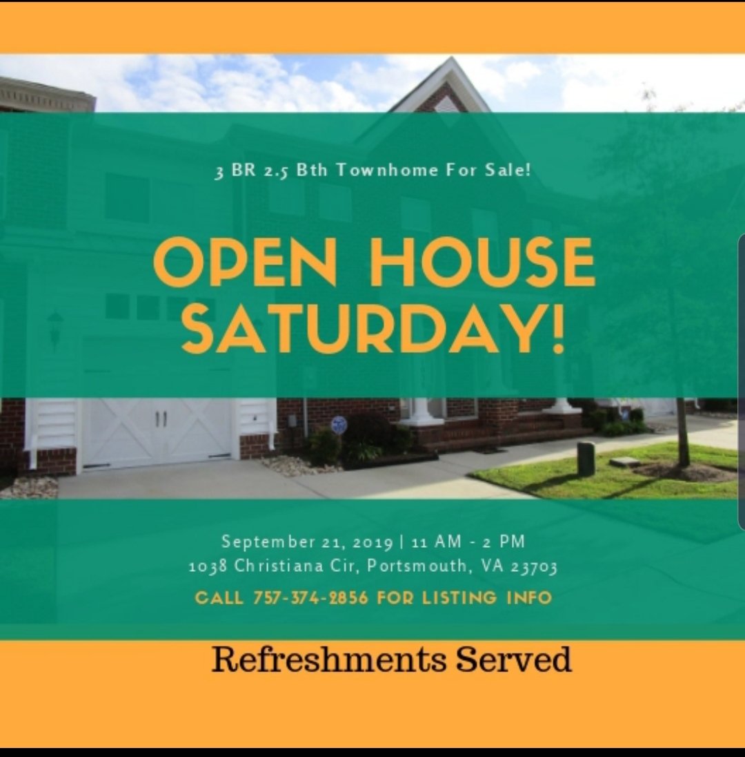 It would so cool if you stopped by my OPEN HOUSE. It would be even more cool if you bought it!! 757-374-2856 Let's Talk. 😂👌🏽🔑🏡#TotalLifeStability #HomeIsWhereFrancinesHeartIs #BuyThisHouse #HowardHanna #757RealEstateTopAgent