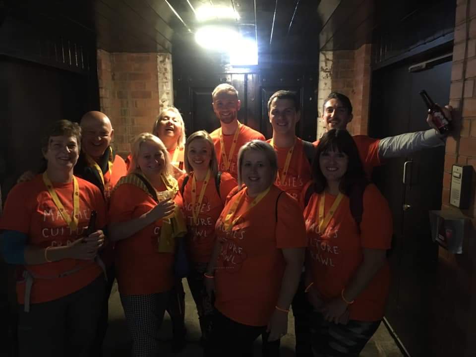 HowiesonNatalie's tweet photo. We smashed it Team Cancer Centre NUH. Raised over £1000. What a great day!!! #kerseynat #teamNUH @maggiesnott #culturecrawl https://t.co/wZiJQUb9DQ https://t.co/TywH4aIk7F