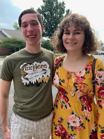ONUArtandDesign's tweet photo. It’s festival day in Ada! Enjoying the warm, humid, last summer weekend, Art & Design students are enjoying themselves at the #HarvestandHerb Festival. #AdaOhio @ONUArtandDesign #summertime https://t.co/9QxFNIdxjT