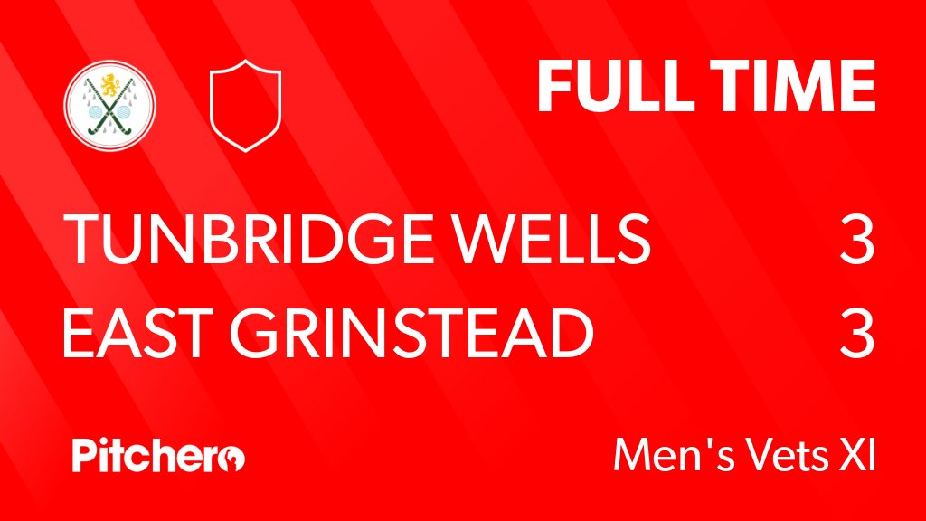 TWhockeyclub's tweet photo. FULL TIME: Tunbridge Wells Hockey Club 3 - 3 East Grinstead
#TUNEAS #Pitchero
https://t.co/a7ukbUMo3O https://t.co/xspj5bRZqs