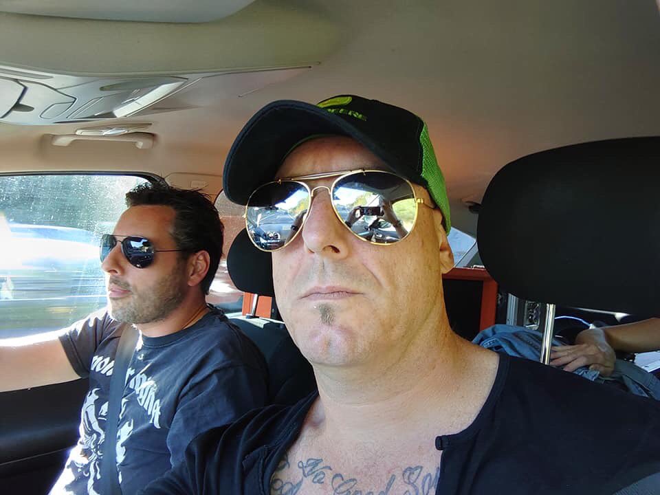 No_Good_Sons's tweet photo. Rhythm section en route to Savages MC Custom Bike & Hot Rod show!
This was just after @Cattman_ngs told @rzrblade_messia that he couldn't listen to Foreigner in the car!
#nogoodsons #southernrock #impressioncymbalsgb #hoganmusic #mspproductions #redtopimages #savagesmc https://t.co/luEclnE1Ll