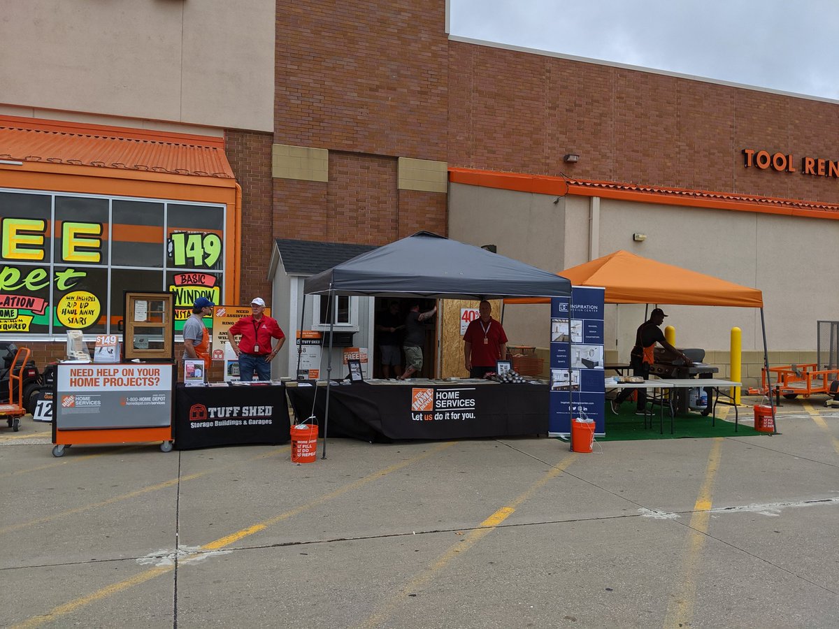 Come check out our Home Services event today at your West Des Moines Home Depot!! Get a hot dog and let us know what we can help you with in your home! #HomeServices #LetUsDoItForYou! <a href="/RouseJoel/">Joel Rouse</a> @tricia61745028 <a href="/Michael36031980/">Michael Miller</a>