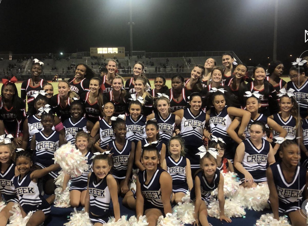 City of Coconut Creek came together last night and had the youth cheer program out to cheer with both <a href="/CreekMagnet/">Coconut Creek High</a> and <a href="/MHShighlights/">Knights Highlights</a>   Also a great halftime performance!! 

Bigger than a game 

<a href="/CoconutCreekGov/">Coconut Creek</a> <a href="/CocCreekSchools/">Coconut Creek Zone Schools</a> <a href="/CoconutCreekPD/">Coconut Creek Police Department</a> 
<a href="/Jneer/">James Neer</a> <a href="/Principal_Fiske/">Scott Fiske</a>