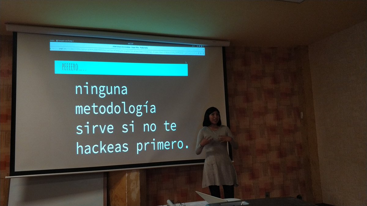 tebot's tweet photo. Ninguna metodología funciona si no hackeas #hackmeetingbo https://t.co/TYEpWN0OaC