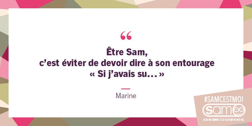 prefetrhone's tweet photo. Merci à tous les SAM qui ramèneront leurs amis en vie après la soirée 👏👏👏

Avant de sortir choisissez votre #SAM.

#ckiSam ? 
SAM celui qui conduit c'est celui qui c'est celui qui ne boit pas https://t.co/CTii4FtwTw