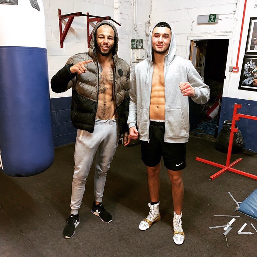 CallumSimpson9's tweet photo. Good 8 rounds sparring last night with @LyndonArthur , who will be fighting for the Commonwealth Light-Heavyweight Title on the same show as me in 3 weeks 👊🏽 https://t.co/w1S8swr4Sd